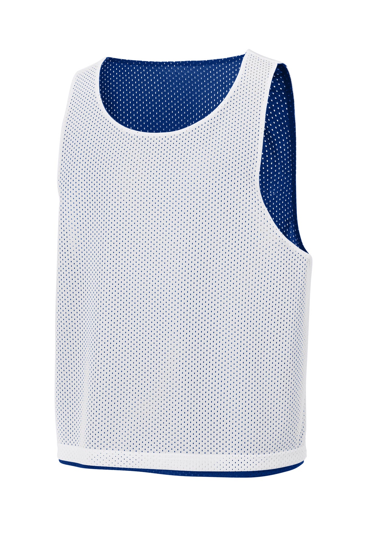 TRy/White Sport-Tek Lacrosse Reversible Pinnie ST512 plain