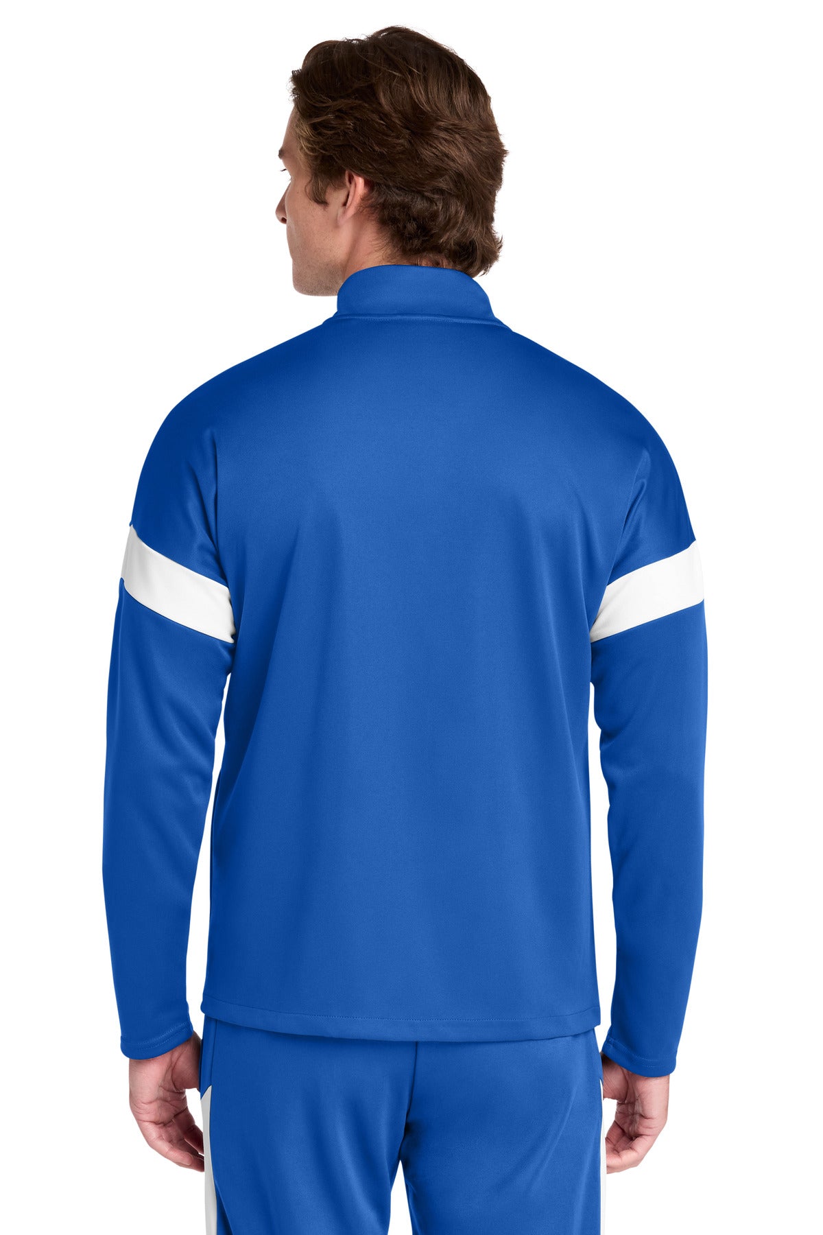 TRy/White Sport-Tek Travel Full-Zip Jacket ST800