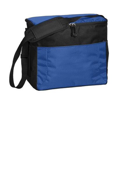 Twilight Bl/Bk Port Authority 24-Can Cube Cooler. BG514 plain