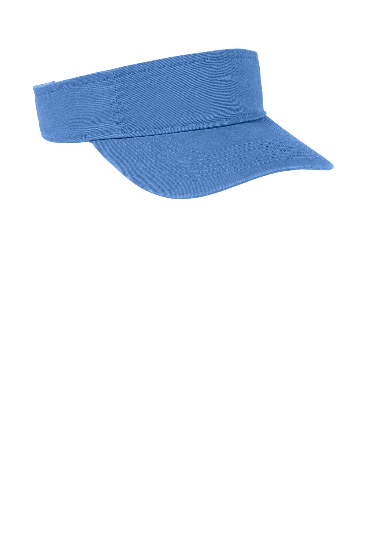 Ultramarine Bl Port Authority Fashion Visor. CP45 plain