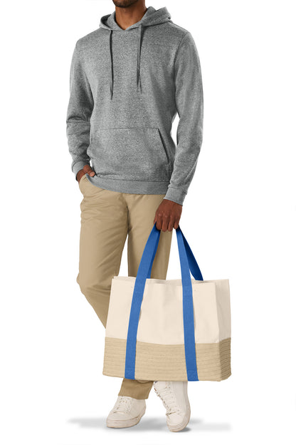 UltramrnBl Port Authority Straw Market Tote BG450