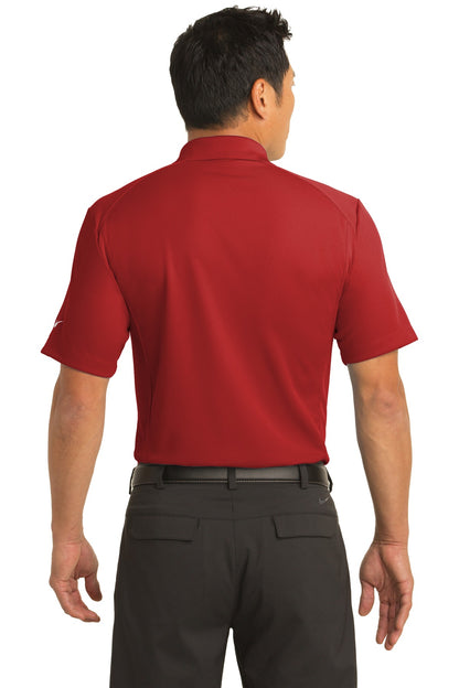 Varsity Red Nike Dri-FIT Classic Polo. 267020 plain
