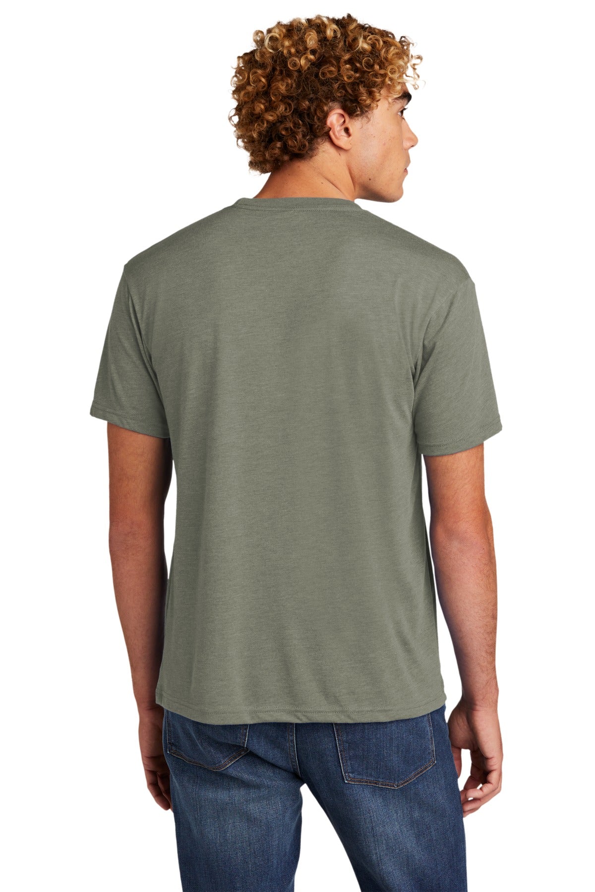 VenetnGray Next Level Apparel Adult Tri-Blend Tee. NL6010 plain