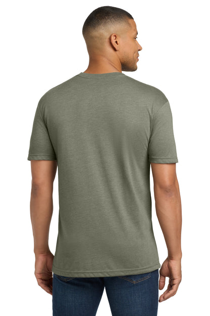VenetnGray Next Level Apparel Adult Tri-Blend Tee. NL6010 plain