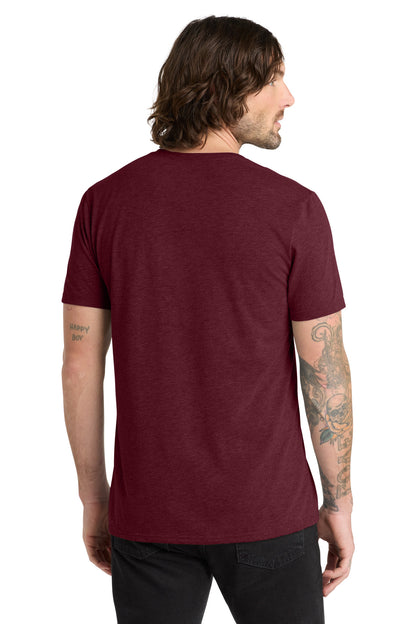 Vino Red Allmade Unisex Tri-Blend V-Neck Tee AL2014 plain