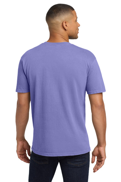 Violet COMFORT COLORS Heavyweight Ring Spun Pocket Tee. 6030 plain
