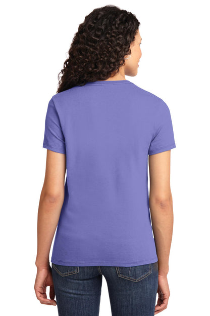 Violet Port & Co Women's Essential Tee. LPC61 plain