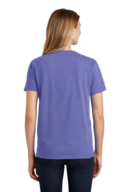 Violet Port & Co Women's Essential Tee. LPC61 plain