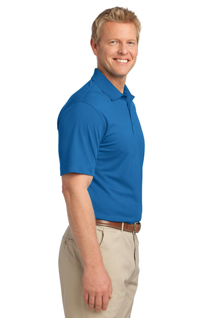 Vivid Blue Port Authority Tech Pique Polo. K527 plain