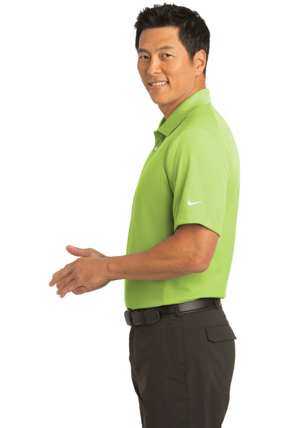 Vivid Green Nike Dri-FIT Classic Polo. 267020 plain