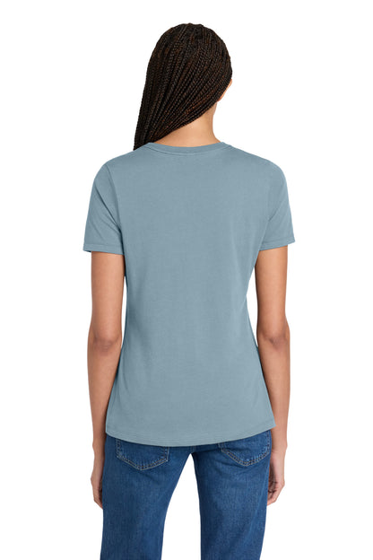 VtgDenim BELLA+CANVAS Women's Relaxed Jersey Short Sleeve Tee. BC6400 plain