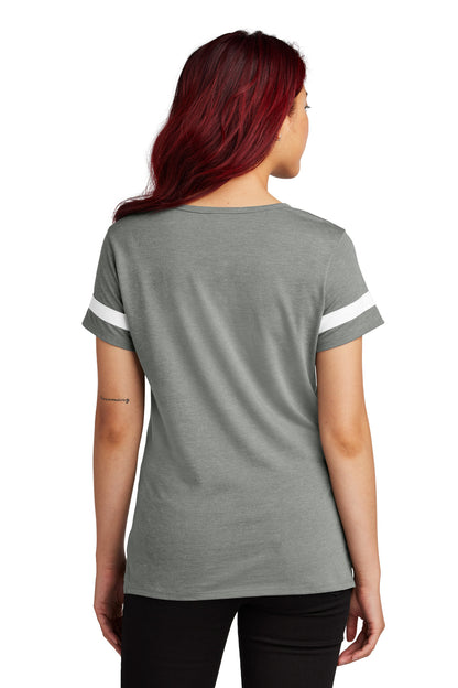 VtgH/White Sport-Tek Women's Halftime Notch Neck Tee LST6041 plain