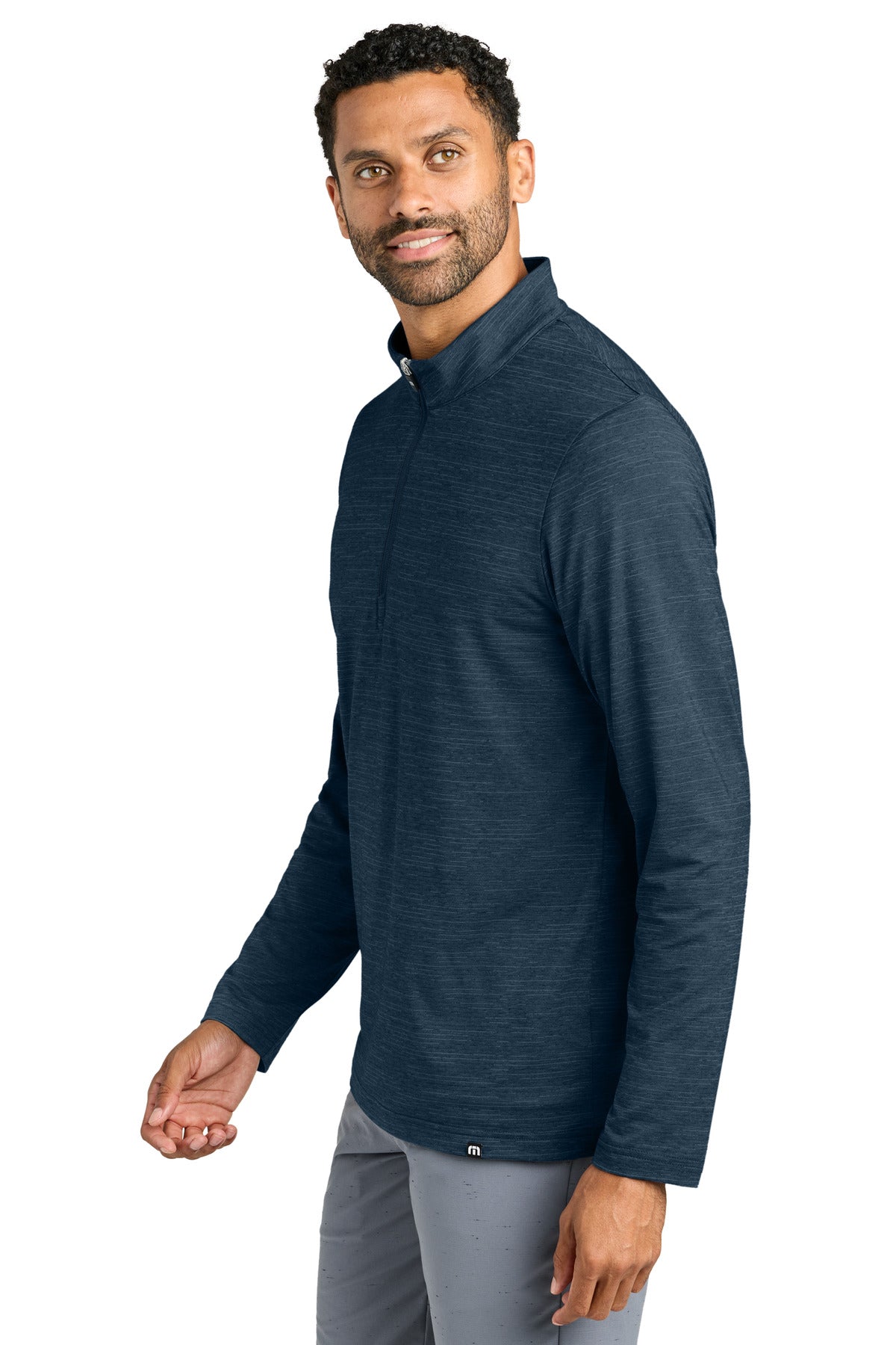 VtgIdgHthr TravisMathew Crestview 1/4-Zip TM1MW452 plain