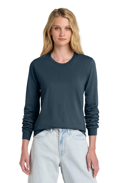 VtgNavy BELLA+CANVAS Unisex Jersey Long Sleeve Tee. BC3501