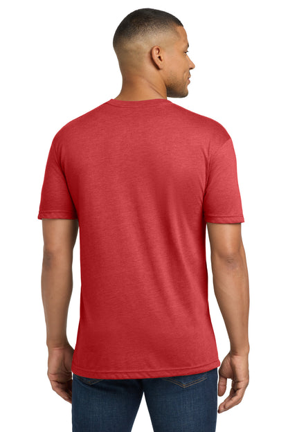 VtgRed Next Level Apparel Adult Tri-Blend Tee. NL6010 plain