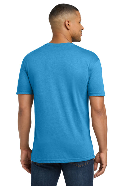VtgTurq Next Level Apparel Adult Tri-Blend Tee. NL6010 plain
