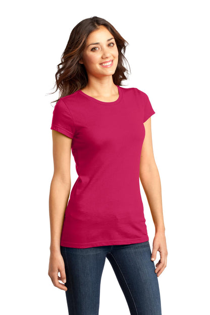 Watermelon District Women's Fitted Very Important Tee . DT6001 plain