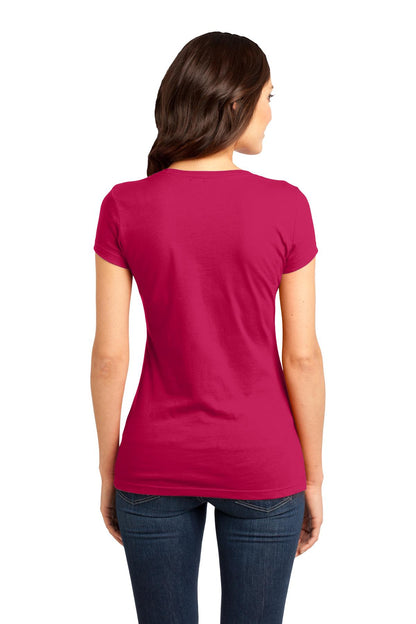 Watermelon District Women's Fitted Very Important Tee . DT6001 plain