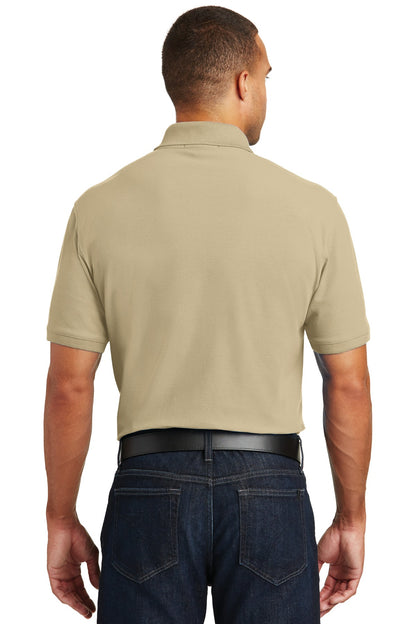 Wheat Port Authority Core Classic Pique Pocket Polo. K100P plain