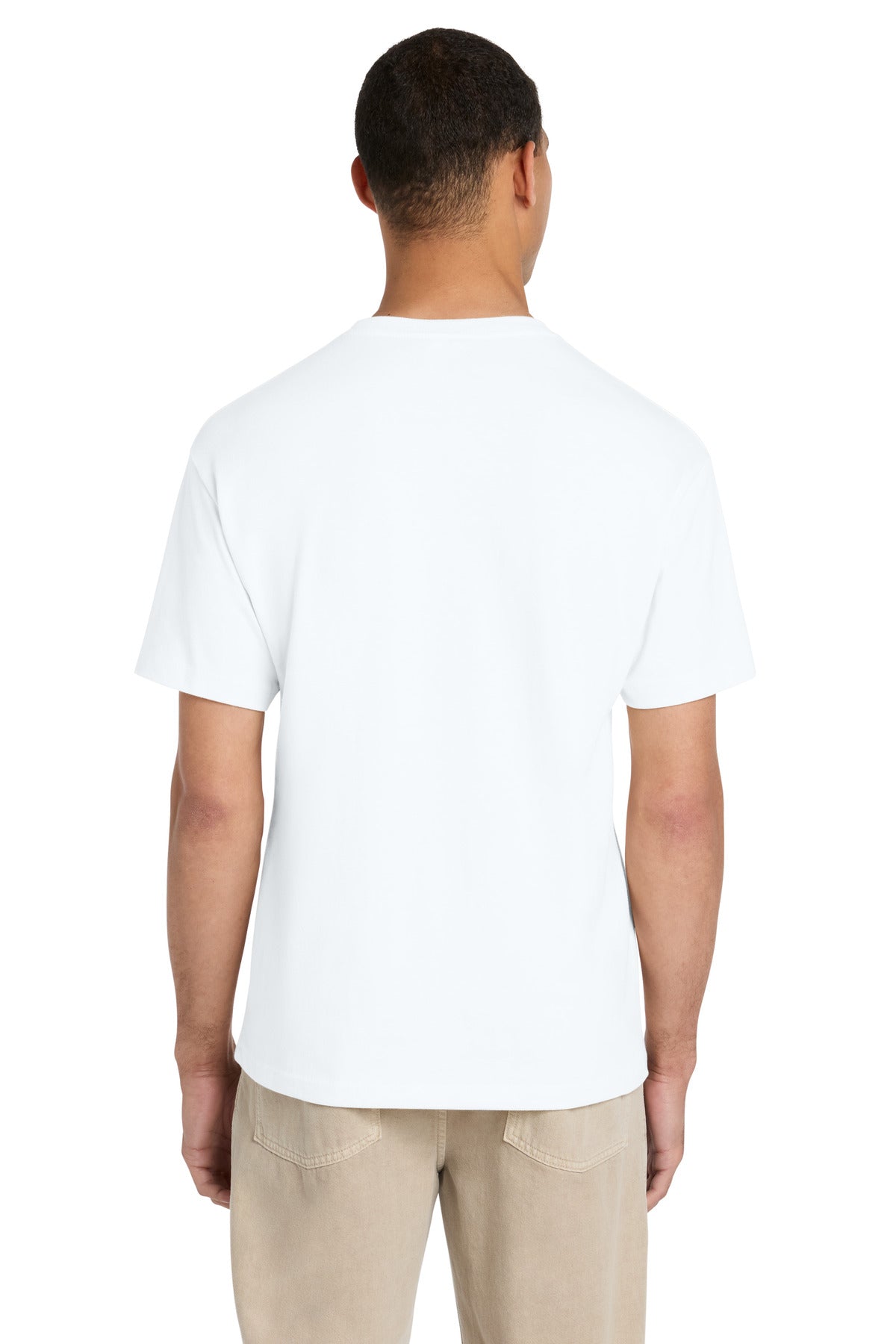 White BELLA+CANVAS Unisex 6-Ounce Heavyweight Tee BC3010 plain