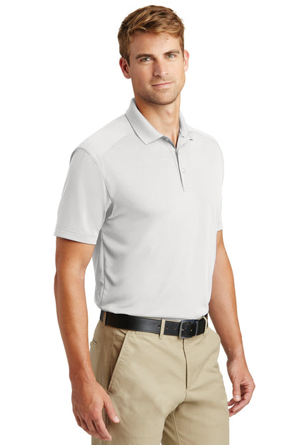 White CornerStone Select Lightweight Snag-Proof Polo. CS418 plain