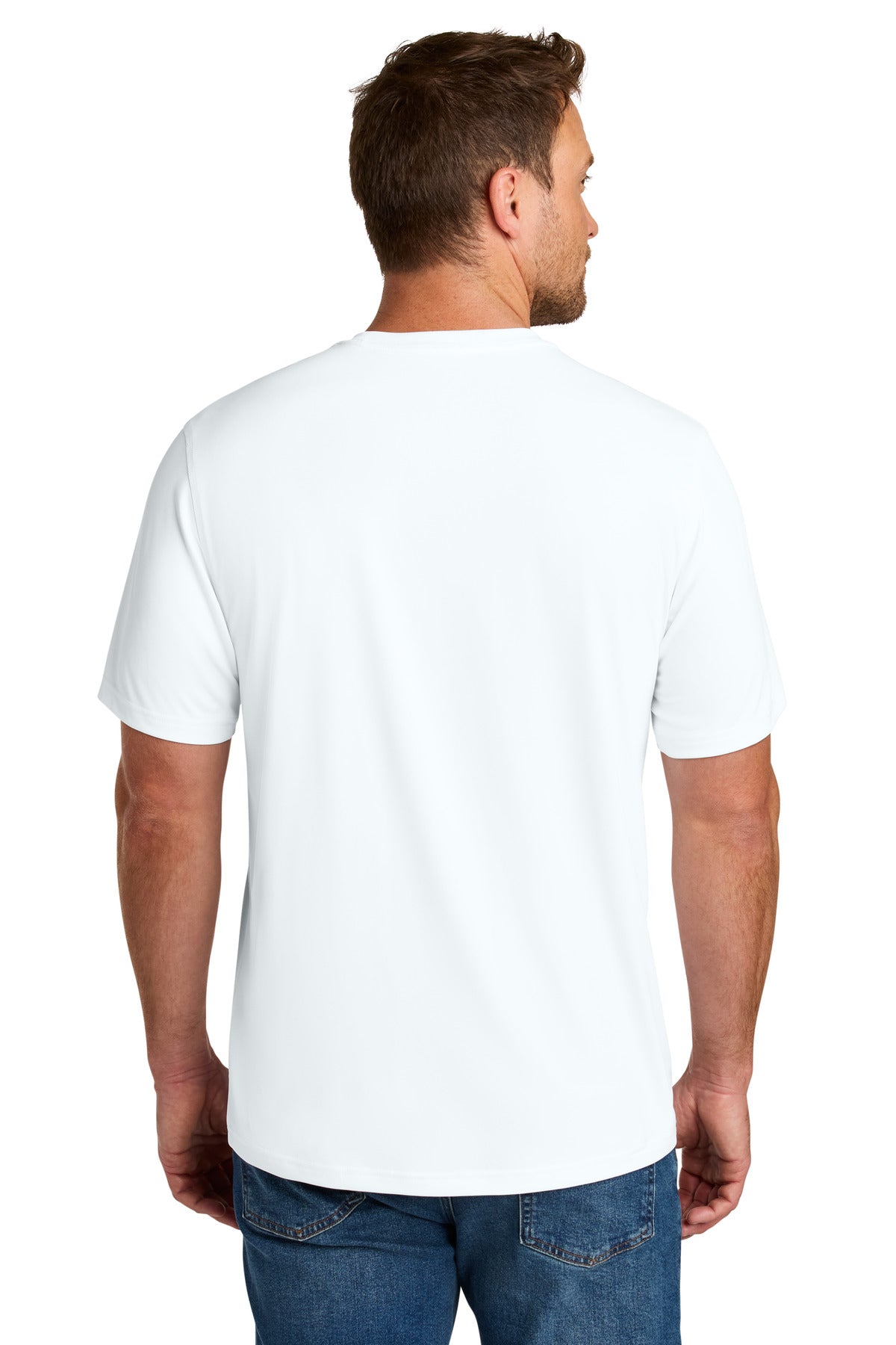 White CornerStone Workwear Pro Short Sleeve Tee CS440 plain