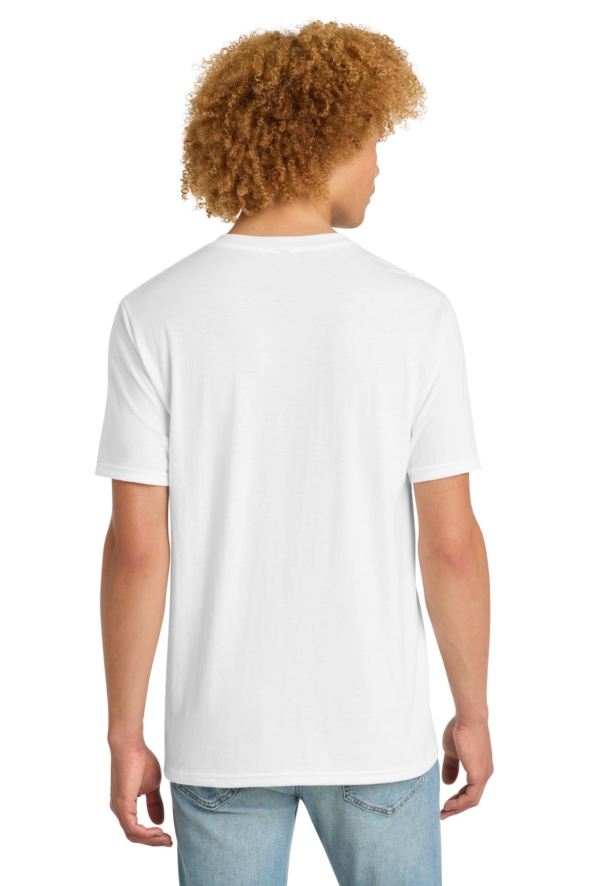 White District Perfect Tri V-Neck Tee. DT1350 plain