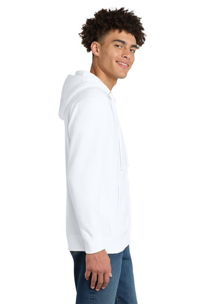 White District V.I.T. Fleece Full-Zip Hoodie DT6102 plain