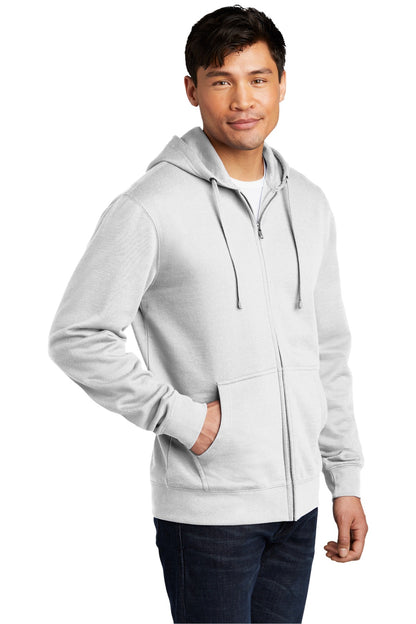 White District V.I.T. Fleece Full-Zip Hoodie DT6102 plain