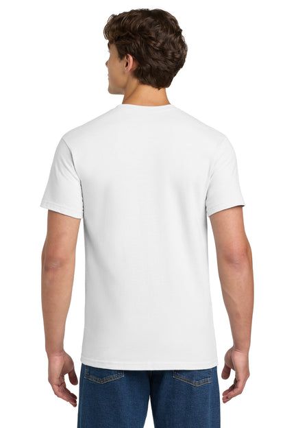 White Gildan Hammer T-Shirt. H000 plain