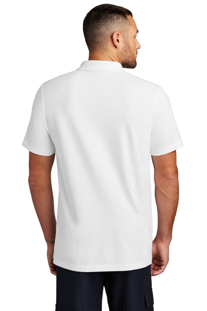 White Mercer+Mettle Stretch Pique Polo MM1004 plain