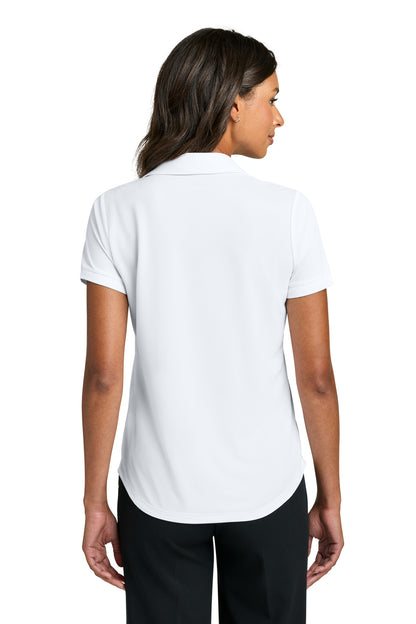 White Mercer+Mettle Women's Everyday Performance Polo MM1031 plain