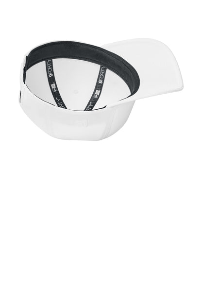 White New Era A-Frame Snapback Cap NE211 plain