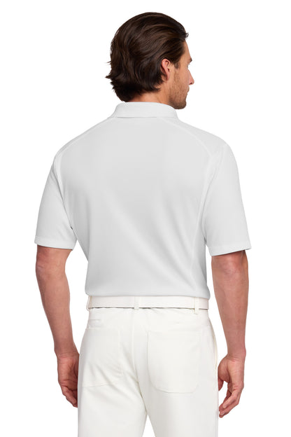 White Nike Dri-FIT Classic Polo. 267020 plain