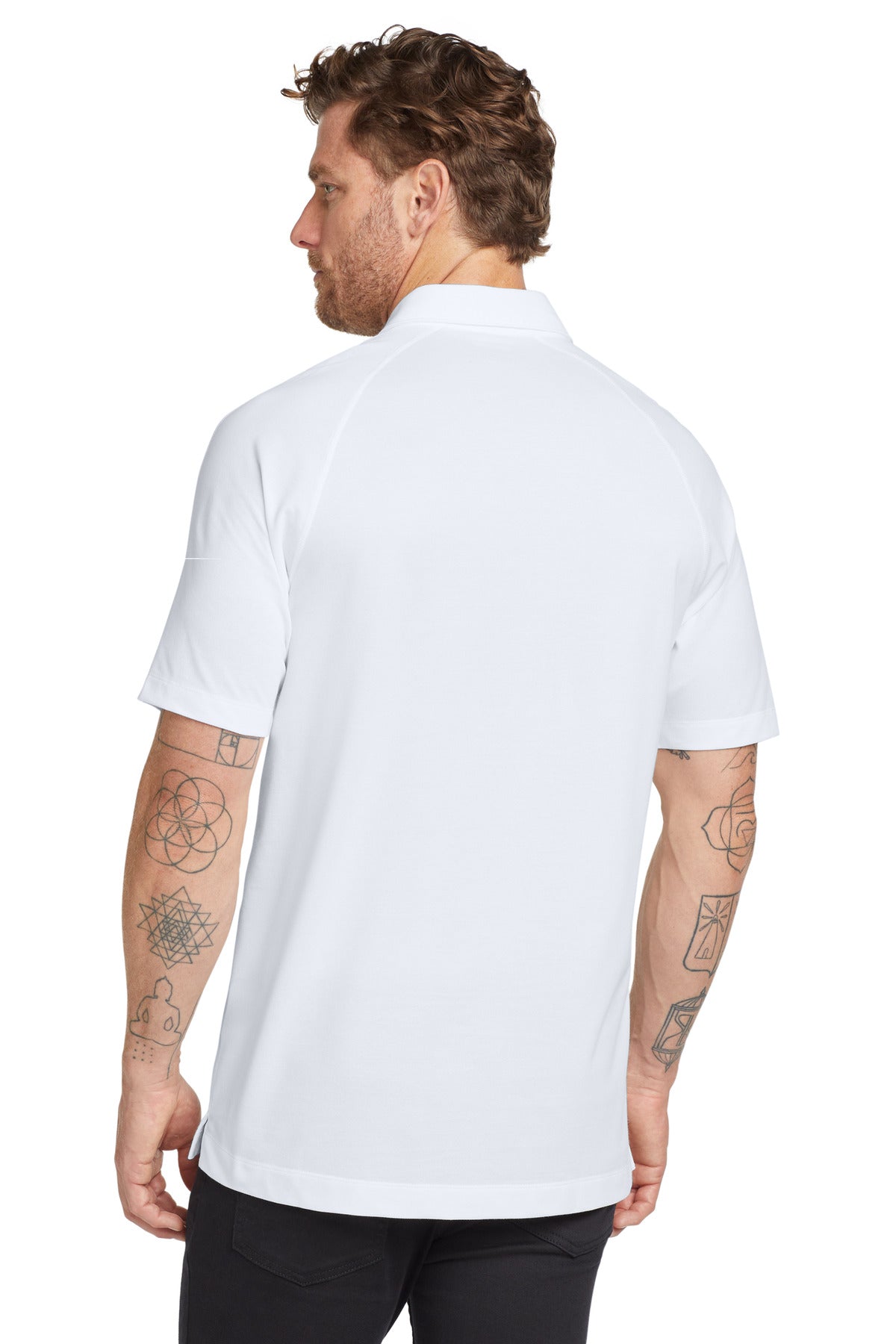 White OGIO Onyx Polo. OG126 plain