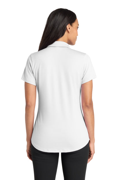 White Port Authority Women's City Stretch Polo LK683