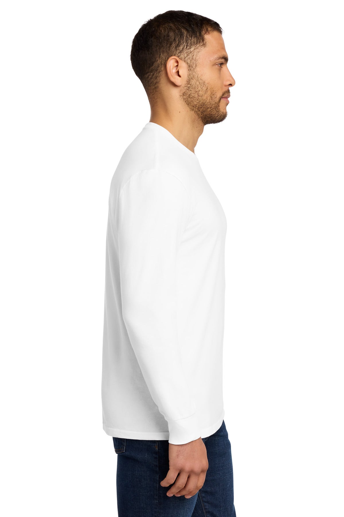 White Port & Co Beach Wash Garment-Dyed Long Sleeve Tee PC099LS plain