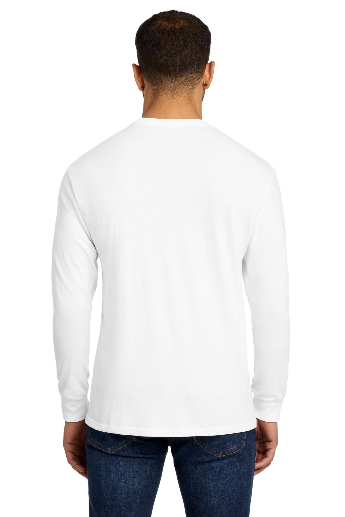 White Port & Co Beach Wash Garment-Dyed Long Sleeve Tee PC099LS plain