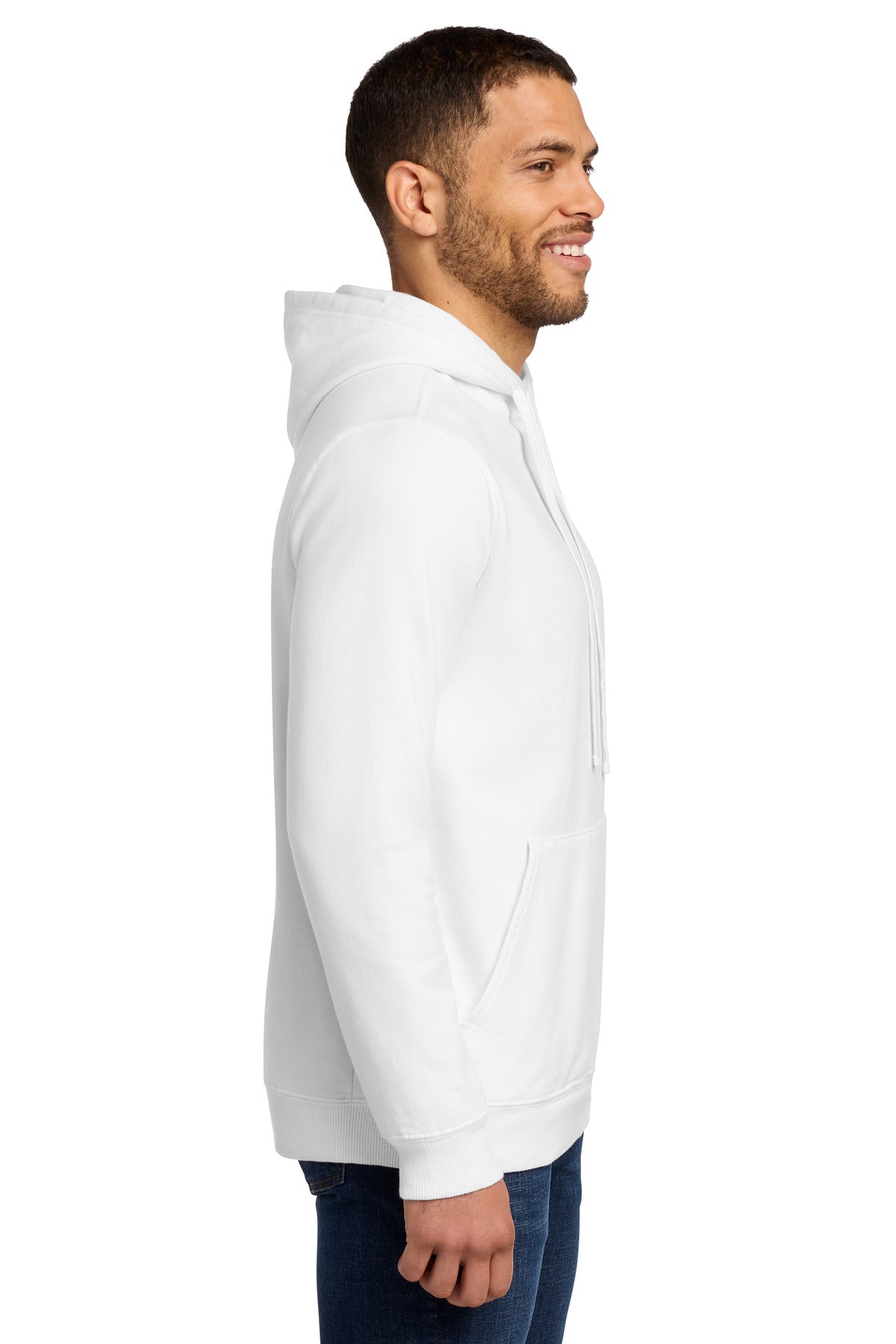 White Port & Co Beach Wash Garment-Dyed Pullover Hooded Sweatshirt. PC098H plain