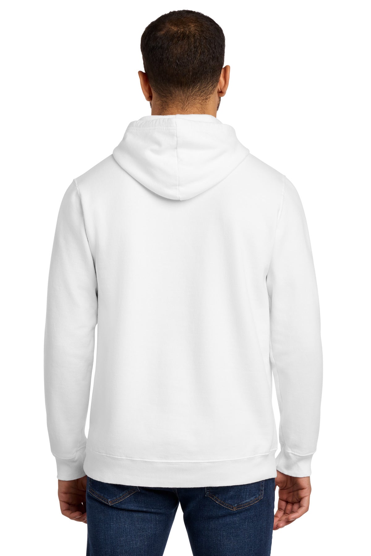 White Port & Co Beach Wash Garment-Dyed Pullover Hooded Sweatshirt. PC098H plain