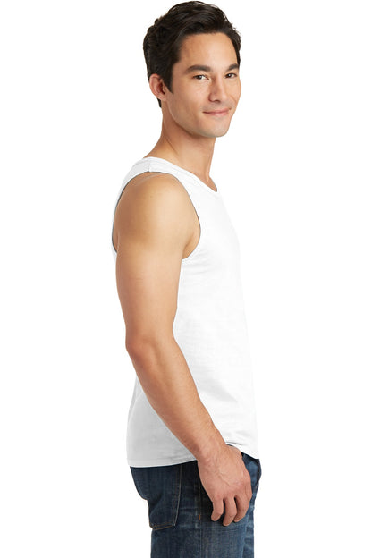 White Port & Co Beach Wash Garment-Dyed Tank. PC099TT plain