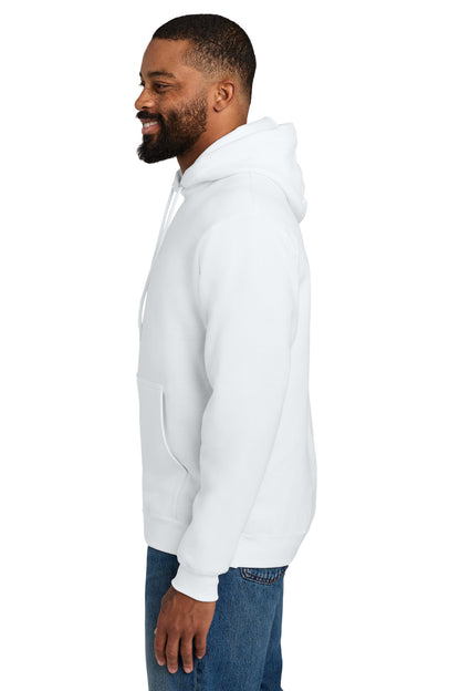 White Port & Co Tall Essential Fleece Pullover Hooded Sweatshirt. PC90HT plain
