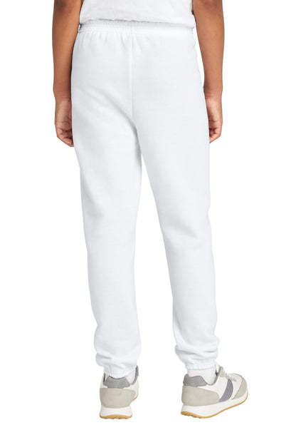 White Port & Co Youth Core Fleece Sweatpant PC78YP plain