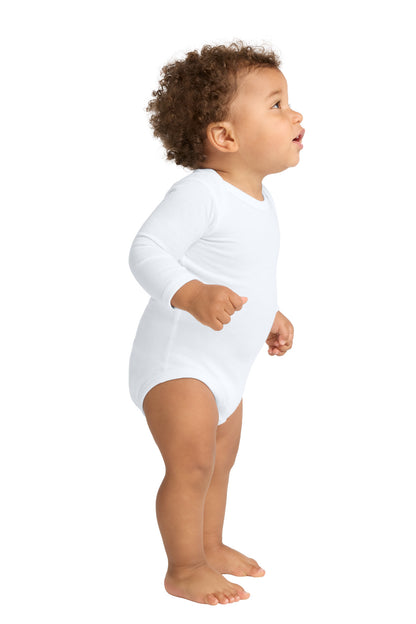 White Rabbit Skins Infant Long Sleeve Jersey Bodysuit RS4421