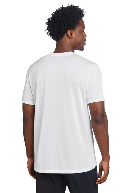 White Sport-Tek Echo Tee ST760 plain