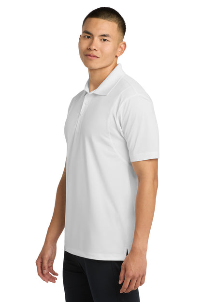 White Sport-Tek Micropique Sport-Wick Polo. ST650 plain