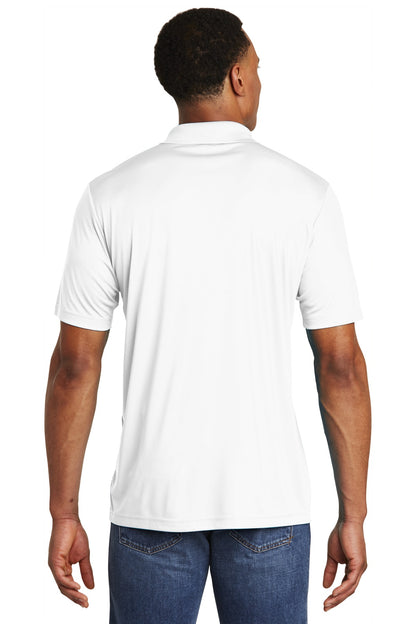 White Sport-Tek PosiCharge Competitor Polo. ST550 plain