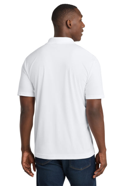White Sport-Tek PosiCharge Competitor Polo. ST550 plain