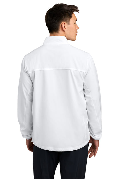 White Sport-Tek Repeat 1/2-Zip JST481 plain