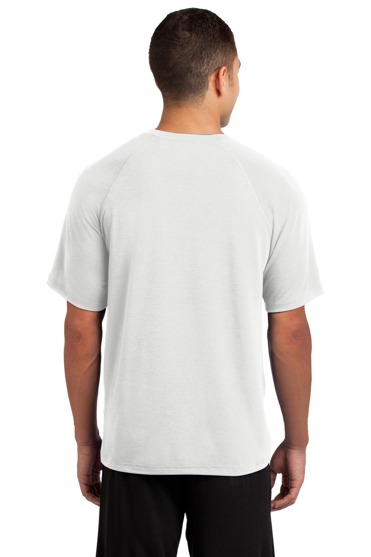 White Sport-Tek Ultimate Performance Crew. ST700 plain
